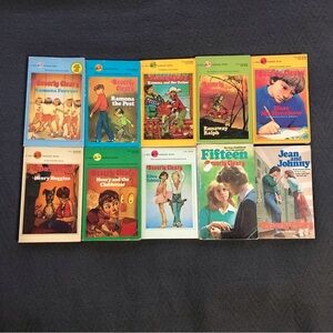 Vintage Beverly Cleary Ramona Ellen Tebbits Runaway Ralph Fifteen Jean Johnny